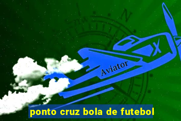 ponto cruz bola de futebol