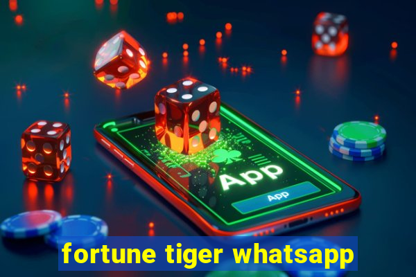 fortune tiger whatsapp