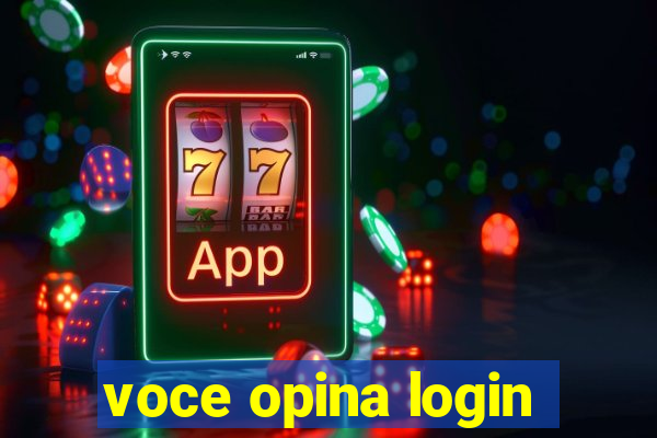 voce opina login