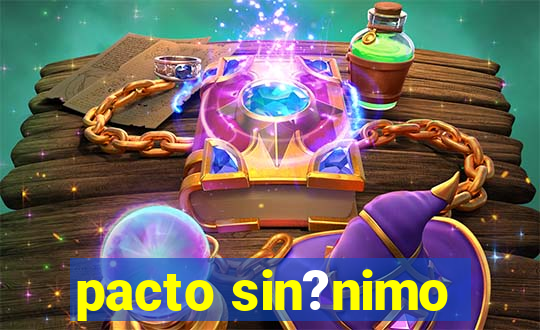 pacto sin?nimo