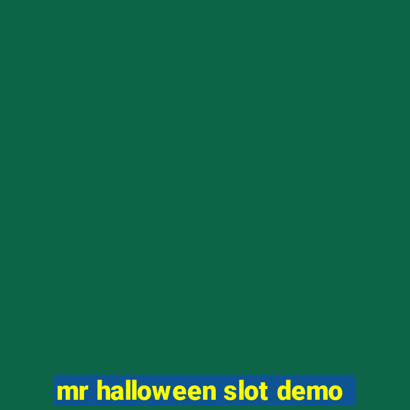 mr halloween slot demo