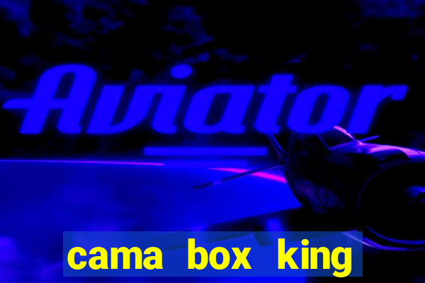 cama box king casas bahia