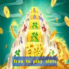 free to play slots online no download