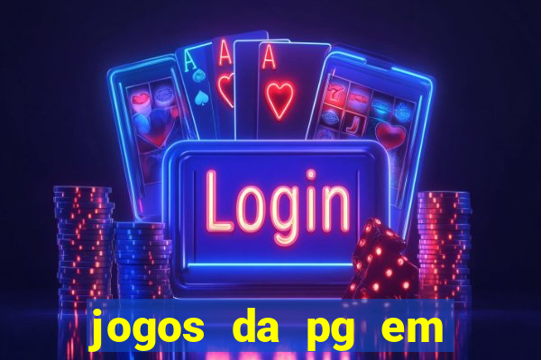 jogos da pg em manuten??o hoje