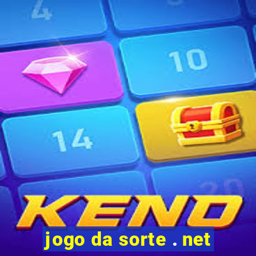 jogo da sorte . net