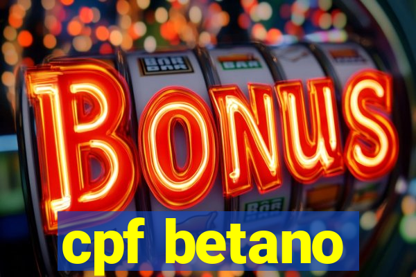 cpf betano