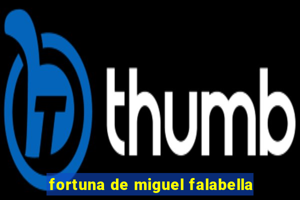 fortuna de miguel falabella