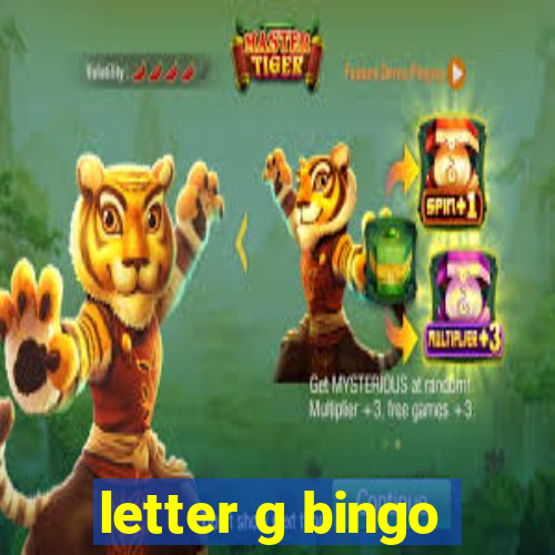 letter g bingo