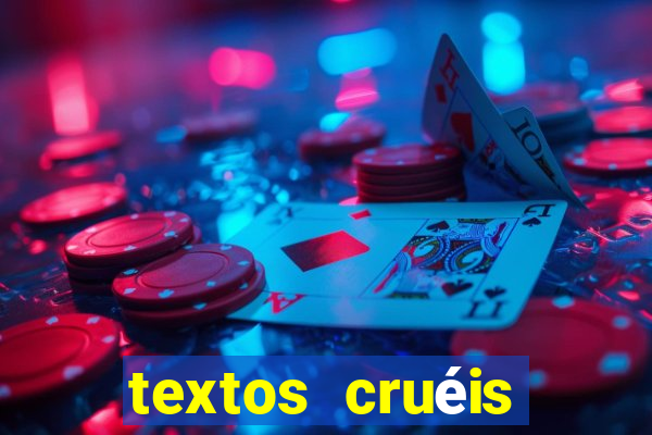 textos cruéis demais para serem lidos rapidamente pdf