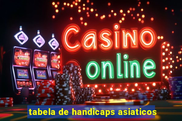 tabela de handicaps asiaticos