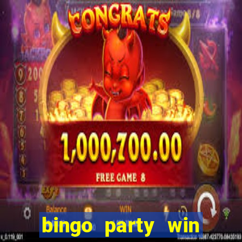 bingo party win real money