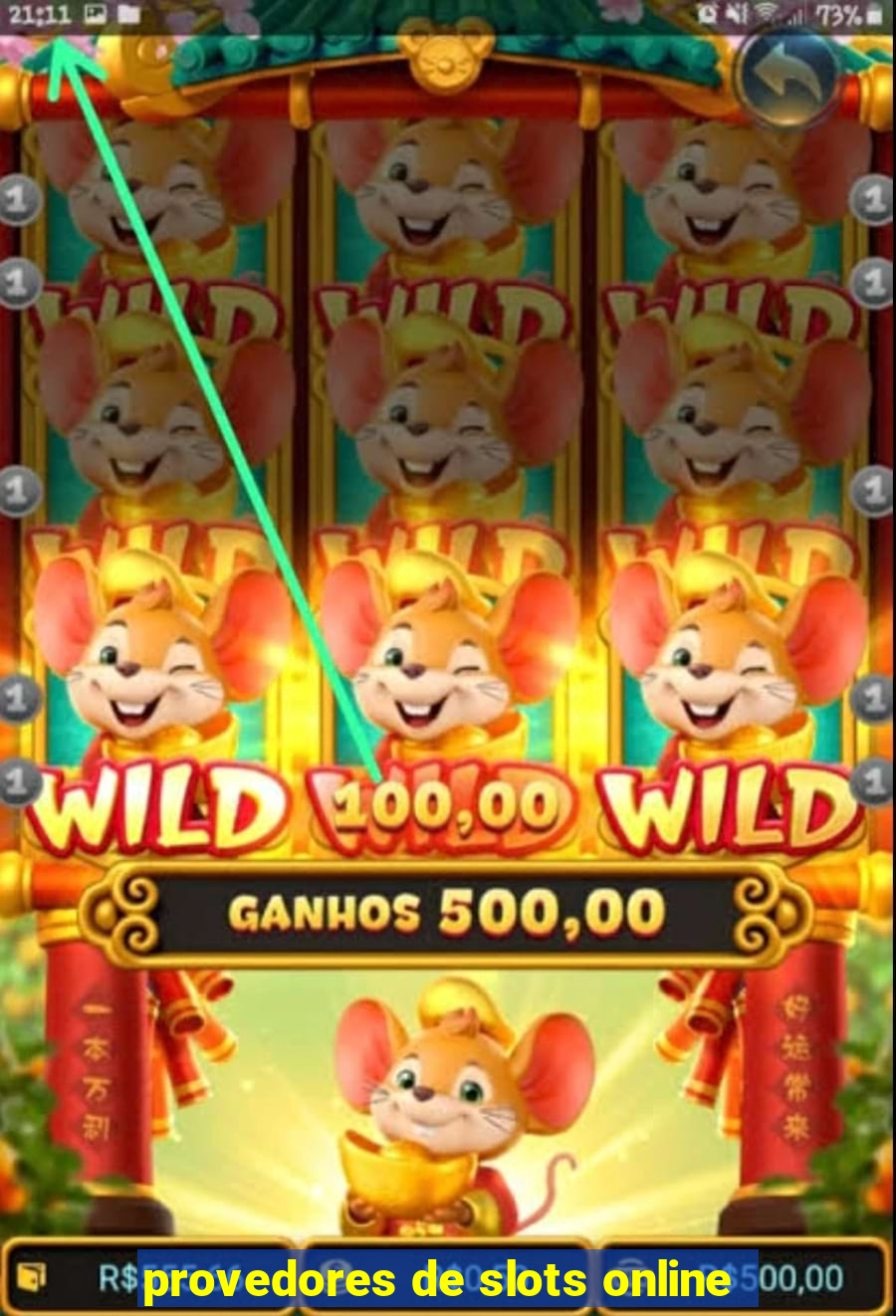 provedores de slots online