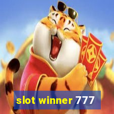 slot winner 777