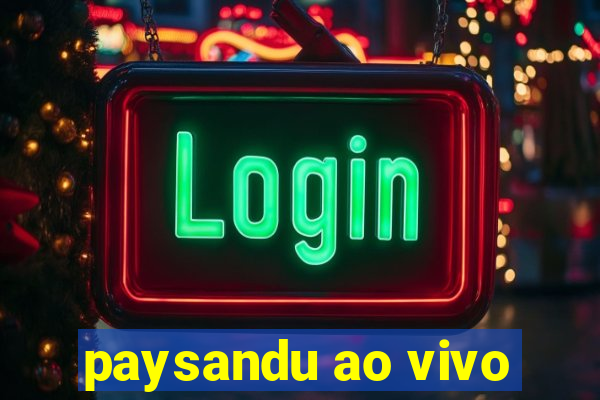 paysandu ao vivo