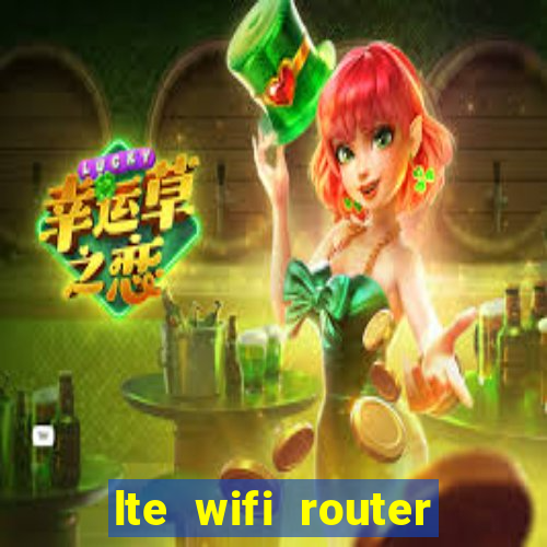 lte wifi router with sim card slot