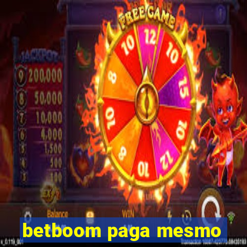 betboom paga mesmo