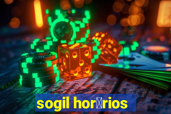 sogil hor谩rios