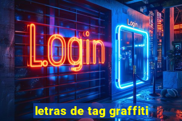 letras de tag graffiti