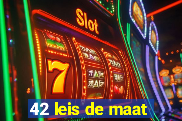 42 leis de maat