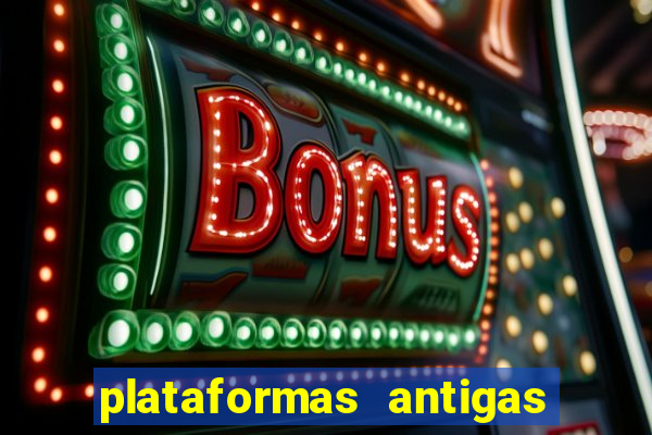 plataformas antigas de jogos