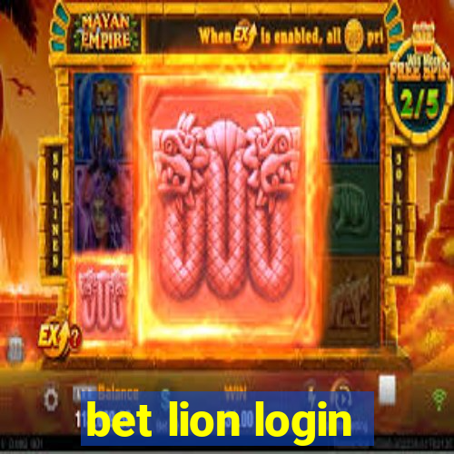 bet lion login