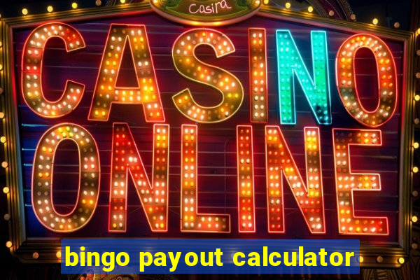 bingo payout calculator