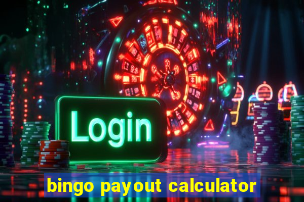 bingo payout calculator