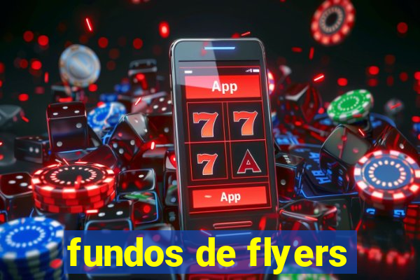 fundos de flyers