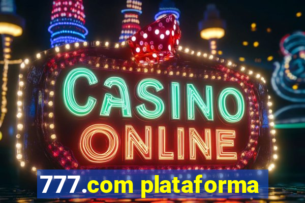 777.com plataforma