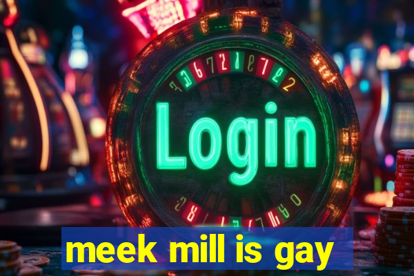 meek mill is gay