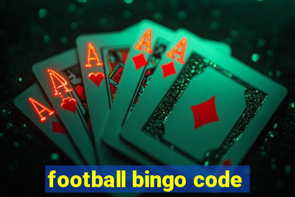 football bingo code