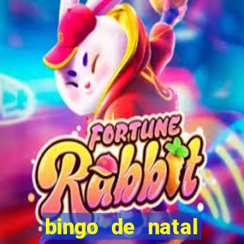 bingo de natal para imprimir gratis