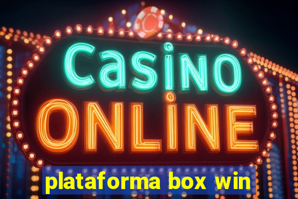 plataforma box win