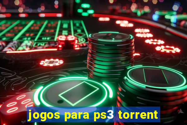 jogos para ps3 torrent