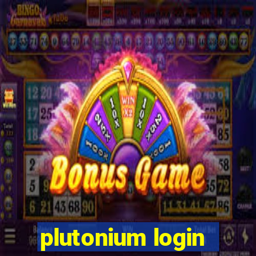 plutonium login