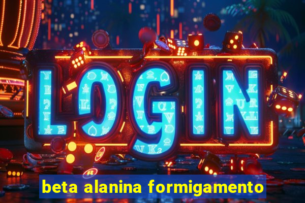 beta alanina formigamento