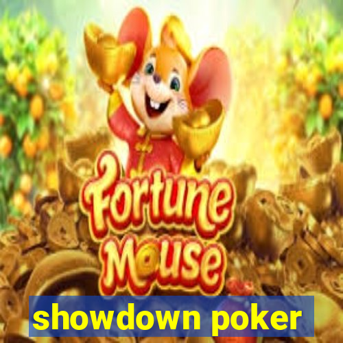 showdown poker