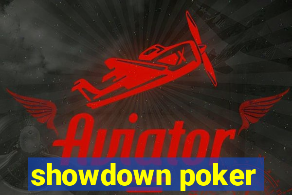 showdown poker