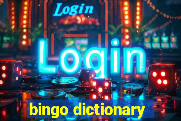 bingo dictionary