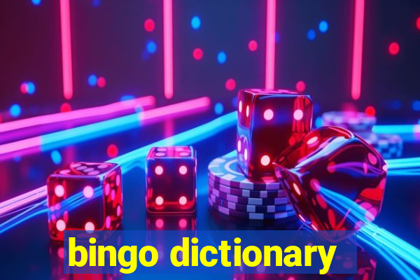 bingo dictionary