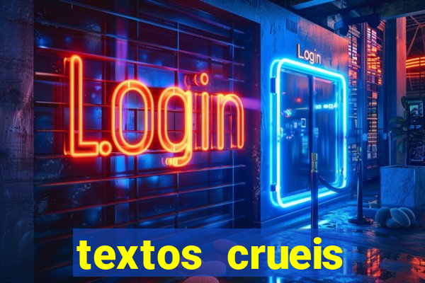 textos crueis demais pdf