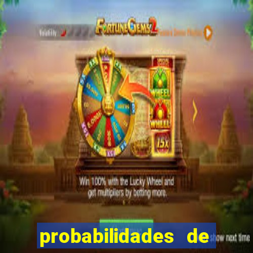 probabilidades de jogos de futebol