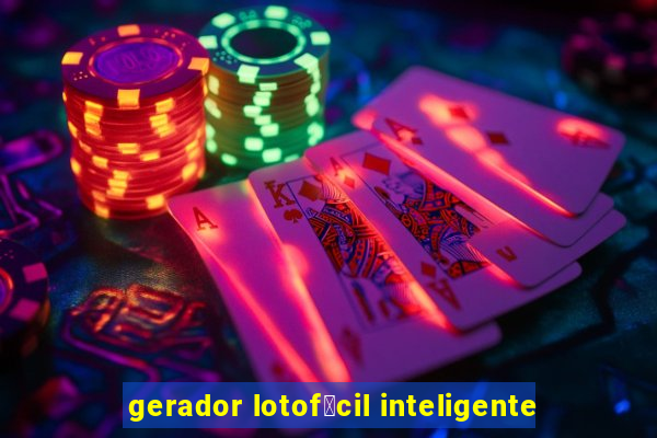 gerador lotof谩cil inteligente