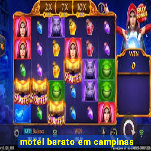 motel barato em campinas