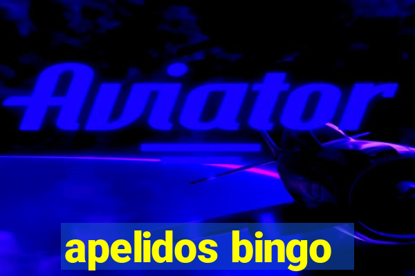 apelidos bingo