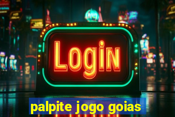 palpite jogo goias