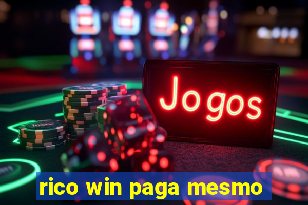 rico win paga mesmo