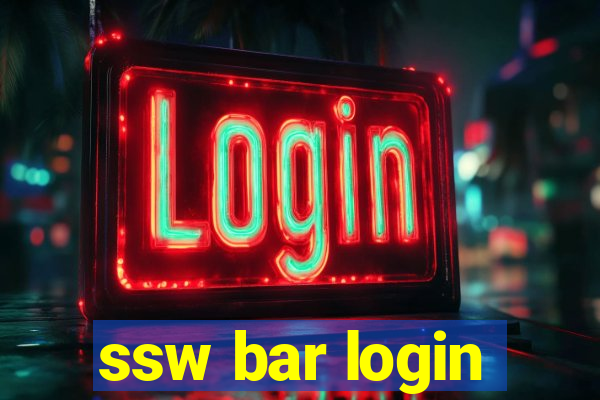 ssw bar login