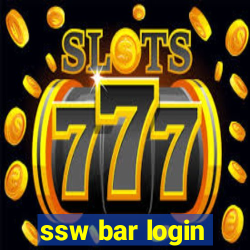 ssw bar login