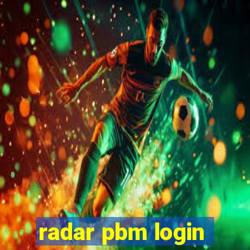 radar pbm login